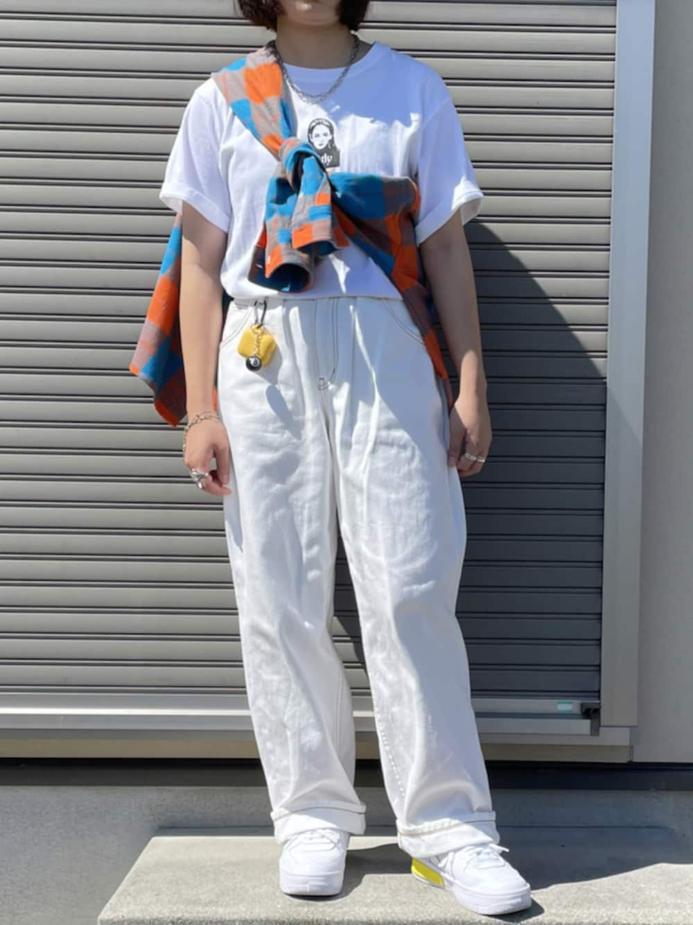 X-girl（エックスガール）の「X-girl × YURINO FACE S/S TEE（Tシャツ
