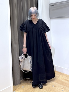 「ROSE BUD（ローズバッド）のアイテム」を使った、SAAYAさん（レディース・155cm）の夏コーディネート