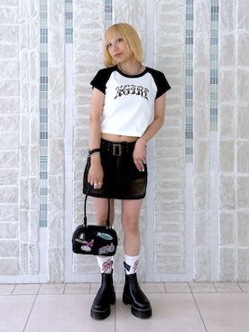 吉井紗彩さん（レディース・155cm）の夏コーディネート