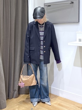 SAAYAさん(レディース・155cm)の秋コーディネート