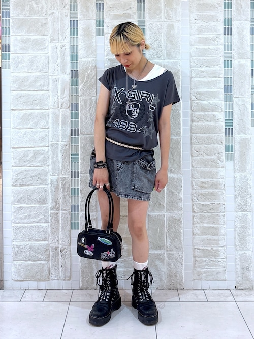 【※シェーンオニール】　タンクトップ　ブラック　XLサイズ　2点まとめ JANE SMITH/ジェーンスミス】COTTON RANDOM BORDER RIB UP D