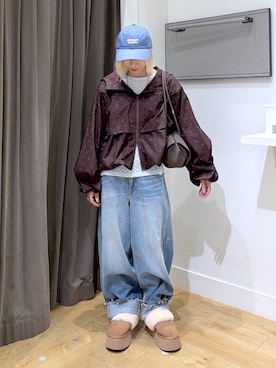 「ROSE BUD（ローズバッド）のアイテム」を使った、SAAYAさん（レディース・155cm）の秋コーディネート