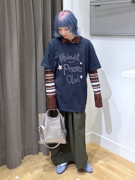 「ROSE BUD（ローズバッド）のアイテム」を使った、SAAYAさん（レディース・155cm）の夏コーディネート