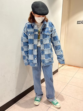SAAYAさん（レディース・155cm）の春コーディネート