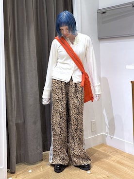 「ROSE BUD（ローズバッド）のアイテム（トップス）」を使った、SAAYAさん（レディース・155cm）の春コーディネート