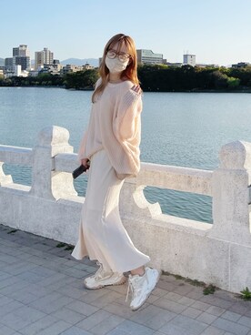 momoさん（レディース・160cm）の春コーディネート