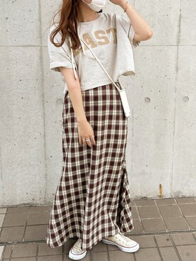 momoさん（レディース・160cm）の秋コーディネート