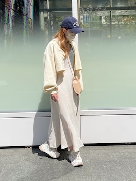 momoさん（レディース・160cm）の春コーディネート