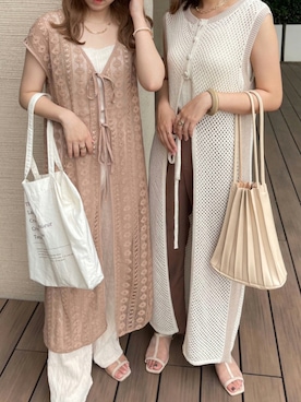 momoさん(レディース・160cm)の夏コーディネート