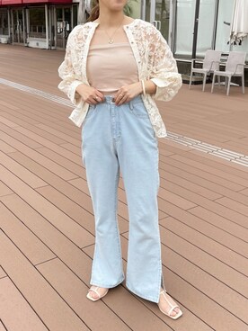 momoさん(レディース・160cm)の夏コーディネート