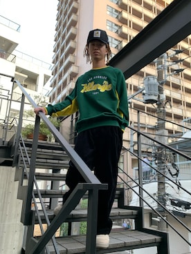 本多  善光さん（メンズ・174cm）の冬コーディネート