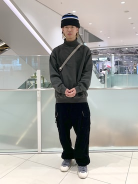 本多  善光さん（メンズ・174cm）の冬コーディネート