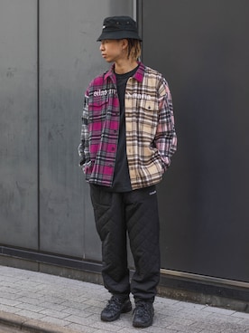 本多 善光さん(メンズ・174cm)の冬コーディネート