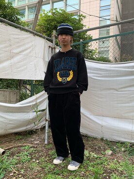 本多 善光さん(メンズ・174cm)の冬コーディネート