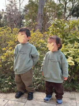 chiroruさん（キッズ・90cm）の春コーディネート