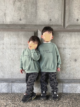 chiroruさん（キッズ・100cm）の春コーディネート