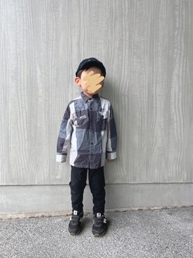chiroruさん（キッズ・90cm）の秋コーディネート