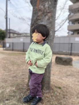 chiroruさん(キッズ・90cm)の冬コーディネート