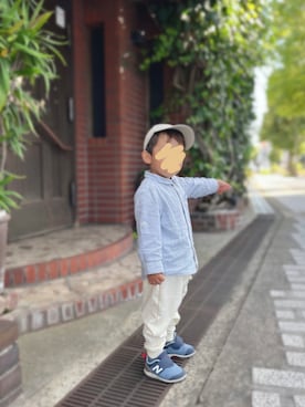 chiroruさん（キッズ・90cm）の秋コーディネート