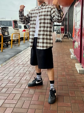 「DIESEL（ディーゼル）のアイテム」を使った、ぞんさん（メンズ・183cm）の夏コーディネート