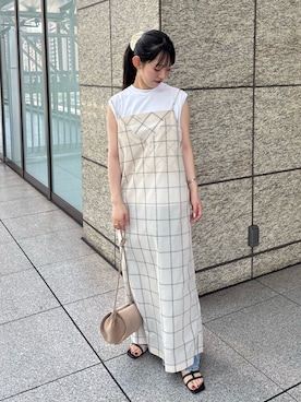 nanamiさん（レディース・158cm）の夏コーディネート