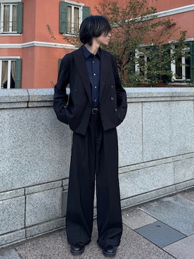 鈴木 龍之介さん（メンズ・177cm）の秋コーディネート