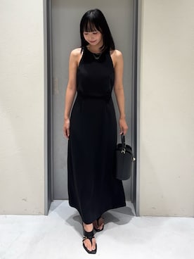 「FRAY I.D（フレイアイディー）のアイテム（ワンピース/ドレス）」を使った、FRAY I.Dさん（レディース・156cm）の夏コーディネート