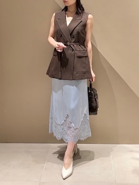 FRAY I.Dさん（レディース・165cm）の夏コーディネート