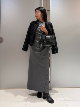 「FRAY I.D（フレイアイディー）のアイテム」を使った、FRAY I.Dさん（レディース・152cm）の夏コーディネート