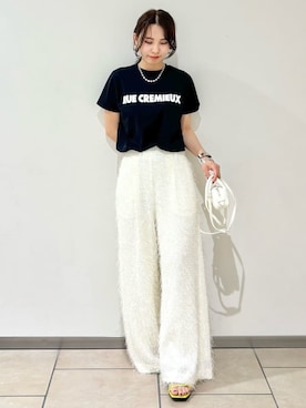 「イエベ」｜「アイテム（アクセサリー）」を使った、FRAY I.Dさん（レディース・159cm）の夏コーディネート