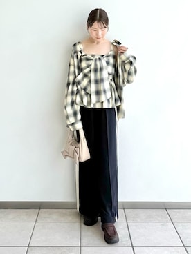 FRAY I.Dさん（レディース・158cm）の秋コーディネート