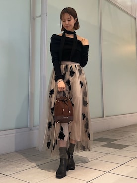 FRAY I.Dさん（レディース・155cm）の秋コーディネート