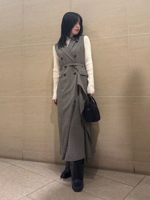 ダブルブレストアシメデザインワンピース（ワンピース）｜FRAY I.D