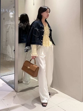 「FRAY I.D（フレイアイディー）のアイテム（トップス）」を使った、FRAY I.Dさん（レディース・153cm）の冬コーディネート