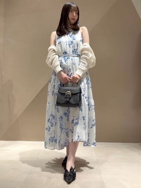 「FRAY I.D（フレイアイディー）のアイテム」を使った、FRAY I.Dさん（レディース・163cm）の冬コーディネート