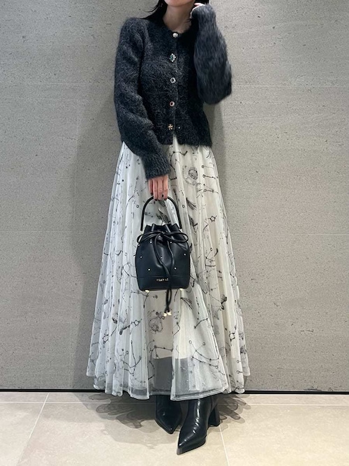 エトワールエンブロイダリーチュールスカート（スカート）｜FRAY I.D