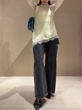 「FRAY I.D（フレイアイディー）のアイテム」を使った、FRAY I.Dさん（レディース・163cm）の冬コーディネート