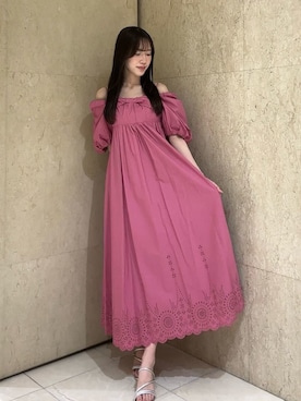 「FRAY I.D（フレイアイディー）のアイテム（バッグ）」を使った、FRAY I.Dさん（レディース・160cm）の春コーディネート