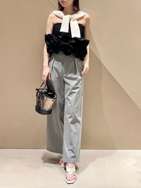 「FRAY I.D（フレイアイディー）のアイテム」を使った、FRAY I.Dさん（レディース・165cm）の春コーディネート