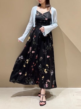 「FRAY I.D（フレイアイディー）のアイテム（ワンピース/ドレス）」を使った、FRAY I.Dさん（レディース・165cm）の夏コーディネート