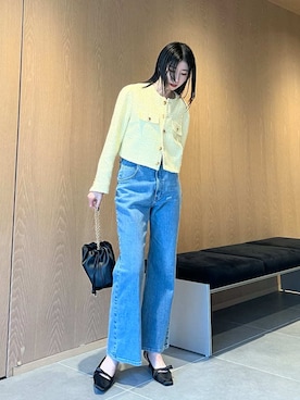 「FRAY I.D（フレイアイディー）のアイテム」を使った、FRAY I.Dさん（レディース・161cm）の冬コーディネート