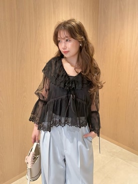 「FRAY I.D（フレイアイディー）のアイテム」を使った、FRAY I.Dさん（レディース・150cm）の冬コーディネート