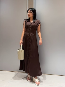 「FRAY I.D（フレイアイディー）のアイテム（ワンピース/ドレス）」を使った、FRAY I.Dさん（レディース・152cm）の夏コーディネート