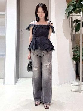 FRAY I.Dさん（レディース・154cm）の夏コーディネート
