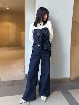 「限定アイテム」｜FRAY I.Dさん（レディース・155cm）の冬コーディネート
