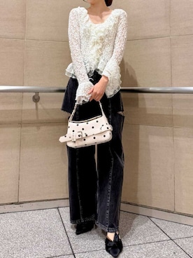 「FRAY I.D（フレイアイディー）のアイテム」を使った、FRAY I.Dさん（レディース・160cm）の冬コーディネート