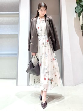 「FRAY I.D（フレイアイディー）のアイテム」を使った、FRAY I.Dさん（レディース・158cm）の秋コーディネート