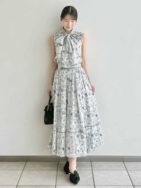 「プリント」｜FRAY I.Dさん（レディース・158cm）の春コーディネート