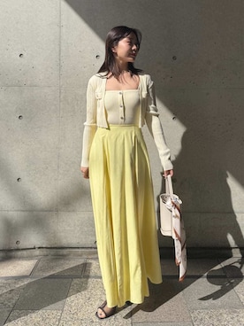 「FRAY I.D（フレイアイディー）のアイテム」を使った、FRAY I.Dさん（レディース・153cm）の冬コーディネート