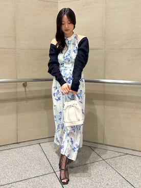 「FRAY I.D（フレイアイディー）のアイテム」を使った、FRAY I.Dさん（レディース・155cm）の冬コーディネート